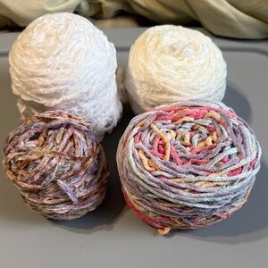 Multicolor Yarn Set for Crafting